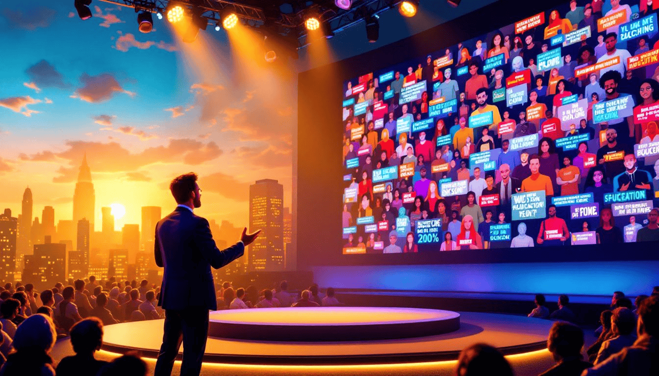 A person reviewing profiles of motivational coaches online.